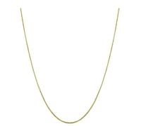 Luckywaqng Collier avec pendentif tête de mort en or jaune 55 cm (GD1, B), taille unique, Métal, Pas de gemme