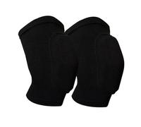 Luckywaqng Genouillères de volleyball pour danseurs - Douces et respirantes - Pour hommes, femmes, enfants - Genouillères de protection pour volley-ball, football, danse, yoga, aboiement (noir, M)