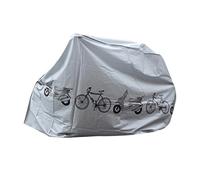Luckywaqng Grande figurine Extérieur Housse de vélo étanche pour vélo Vélo Stockage de pluie 1 pièce Plantes Chapeau de soleil (transparent, taille unique)