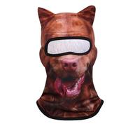 Luckywaqng Ski animal 3D avec oreilles, festival de musique, carnaval, ski, Halloween, activités de plein air. Déguisez-vous. Devenez l'accessoire pour tout aventurier Noël (K, S)