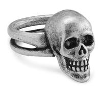 Lucleon by Trendhim Bague pour homme - Acier inoxydable 316L gris - Surface revêtue noire - Design danois - Forme de halo - Graphite, 60mm, Métal non précieux, Aucune pierre précieuse