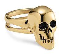 Lucleon by Trendhim Bague pour homme - Acier inoxydable 316L gris - Surface revêtue noire - Design danois - Forme de halo - Graphite, 67mm, Métal non précieux, Aucune pierre précieuse