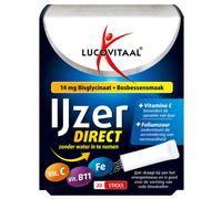 Lucovitaal Bisglycinate De Fer Direct Saveur Myrtille 20 Sticks