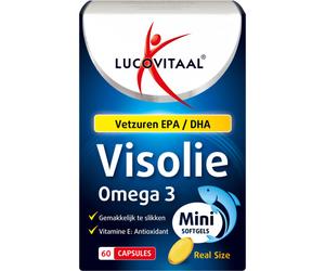 Lucovitaal Huile De Poisson Oméga 3 Mini 60 Gélules