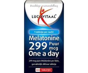 Lucovitaal Melatonine Pure 299mcg Comprimés 500