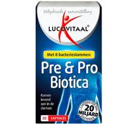 Lucovitaal Pre- Et Probiotiques 8 Souches De Bactéries 30 Gélules