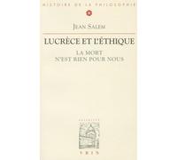 Lucrèce et l'éthique