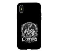 Lucrèce Romain Antique Nature des Choses Coque pour iPhone X/XS