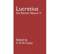 Lucretius De Rerum Natura V
