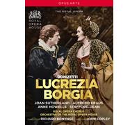 Lucrezia Borgia: Royal Opera House (Bonynge) (DVD) Alfredo Kraus Brian Large