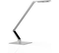 Luctra TABLE LINEAR / BASE 920123 Lampe de bureau blanc chaud, blanc froid aluminium Blanc G