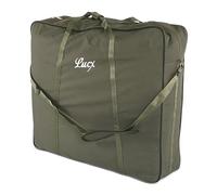 Lucx Sac de Transport XXL pour lit, Chaise Longue, Chaise Longue de pêche, Chaise Longue à Carpe, Chaise Longue de Jardin, Dimensions (L/W/H) : 82 x 90 x 30 cm