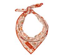 Lucy & Co. Doudoune réversible - Tenue d'hiver chaude et élégante pour petits chiens - Taille L - Orange Crème Citrouille