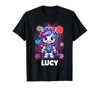 Lucy Unicorn Space Astronaute T-Shirt Graphique avec Valeur