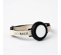 LucyBalu® Dori Collier AirTag pour Chat en Nylon réglable I Sable