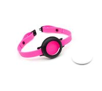 LucyBalu® Nemo Collier AirTag pour Chat en Silicone réglable I Rose