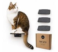 LucyBalu® Steps Marches murales pour Chat Lot de 3 I Blanc