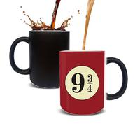LUCYLANKER Tasse à Café Magique, Tasse en Céramique à Motif de Carte de Prédateur, Tasse à Changement de Couleur Réactive Thermique, Cadeau Personnalisé Pour Hommes, Femmes, Famille, 11 OZ (Couleur 9)