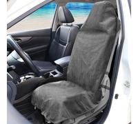 LUCYLEXIXI Housse de siège de voiture imperméable, parfaite pour siège de voiture, camion, SUV, idéale pour l'entraînement post-gym, la course, la natation, la plage et la randonnée (gris)