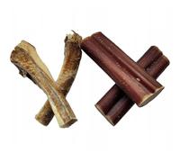 Lucze, Lot de 4 os à mâcher pour petits chiens et chiots, nerfs de bœuf et os côtes Mini Mix, 100 % naturel, sans céréales, séchage doux, friandises pour chien de qualité supérieure