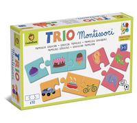 Ludattica - JEUX MONTESSORI - Trio Montessori: Découvrez les catégories d'objets avec la méthode Montessori! Jeu éducatif 3-5 ans - Made in Italy