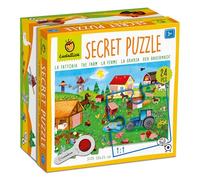 Ludattica Puzzle 24 pièces : Puzzle Secret : La Ferme