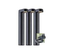 Ludeco - Oskar - borne lumineuse - set (3 pcs) - 12 V - 150 lm - 1.5 W - blanc chaud