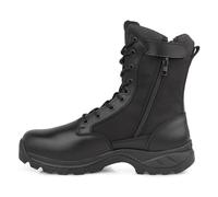 LUDEY Rangers Militaire Homme Chaussure Tactique de Combat YKK Fermeture Latérale pour Hommes Chaussures Armée Bottes Militaire Homme 928-Noir-43EU