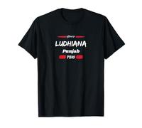 Ludhiana Punjab PB10 Plaque de Voiture Panjab Designer Punjabi T-Shirt