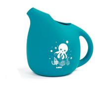 LUDI - Arrosoir Silicone - Tendance - pour La Plage, Le Bain Ou Le Jardin - Dès 10 Mois - Favorise Le Développement Moteur - Matière Souple, Résistante Et Pliable - Facile d'entretien - 18x15x12cm