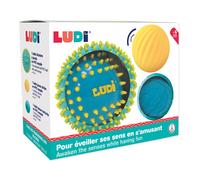 Ludi Balles Sensorielles Bleues Par 3