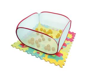 LUDI - Bundle tapis mousse + aire de jeu a balle