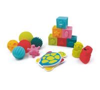 LUDI Coffret D'Eveil Livres Cubes Balles