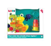 Coffret jouets de bain Grenouille VERT Ludi