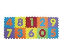 LUDI Dalles en Mousse Basic Chiffres - 143 x 48 x 0,9 cm Multicolore G