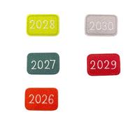 LUDI - Lot de 5 étiquettes "ANNÉES" - Pour calendrier LUDI - Pièces détachées