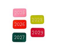 Ludi - Lot de 5 étiquettes ANNÉES - pour Calendrier Pièces détachées