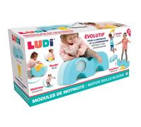 Ludi Jouet d'éveil Blocs de motricité 2 modules évolutifs mousse - Couleurs vives - Dès 12 mois