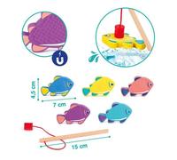 Pêche magnétique pour le bain multicolore TU