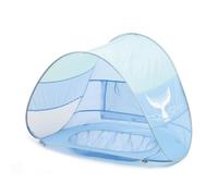Ludi - Piscine Multifonction pour bébé - Piscine Pop-Up - Tente Anti UV 50 et Filet - Protège du Vent, du Soleil et du Sable - Piscine et Tente de Plage - À Partir de 10 Mois