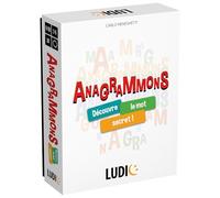LUDIC - Anagrammons - Découvre Le Mot Secret ! | Jeu De Société pour Adultes Et Enfants Dès 12 Ans, Jeu de Plateau pour Toute La Famille, Idée Cadeau Garçon Fille Enfant, Made in Italy