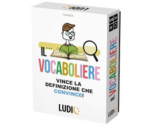 Ludic - Le Vocabolier - Le Jeu des Significations des Mots - de 5 à 8 Joueurs, Ans 10+, Un Jeu de Société pour Toute la Famille - Made in Italy | IT61404