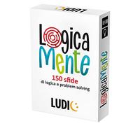 Ludic - Logiquement - 150 défis de logique et de résolution de problèmes | Jeux de Cartes, Jeu de société Parfait pour Toute la Famille, Jeux de société pour Adultes et Adolescents. Cadeau