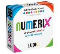 LUDIC - Numerix - Un jeu qui stimule l'attention et la vitesse de calcul | Jeu de vitesse mentale et de préparation, jeu de société pour enfants, adultes et famille, jeux de société 8 ans, idée cadeau