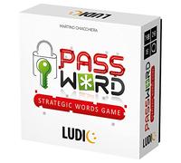 LUDIC - Password - Un Jeu de Mots Stratégique | Jeu de Société 7-99 Ans, Défi de Vocabulaire et Logique, Jeu de Lettres en Famille 2-6 Joueurs, Stratégie et Réflexion, Fabriqué en Italie