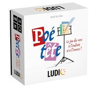 Ludic - Poétête - Le Jeu des vers À L’Endroit Et À L’Envers ! | Jeu De Société pour Adultes Et Enfants Dès 12 Ans, Jeu de Plateau pour Toute La Famille, Idée Cadeau Garçon Fille Enfant, Made in Italy