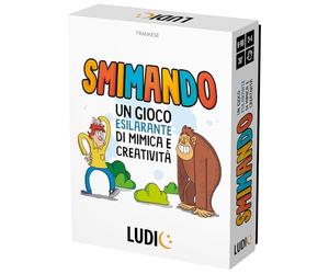 Ludic Smimando Un Jeu De Fête Hilarant It27583 Jeu De Société pour La Famille pour 3-4 Joueurs Made in Italy