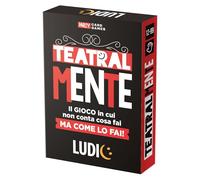 Ludic - Théâtralement - Le Jeu dans lequel Ne Compte Pas Que Fais Mais Comment Vous Le Faites! - Jeu de Société 4-16 Joueurs, Ans 12+, Un Jeu de Cartes pour Toute la Famille | IT60889
