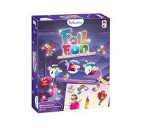 Ludilo Foil Fun Licornes et Princesses pour Enfants de 4 Ans ou Plus avec 100 Feuilles