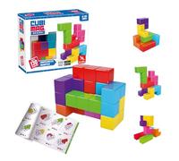 LUDILO Ludilo-8436536808216 Cubimag logique, Enfants, Puzzle 3D, Jeux magnétiques de Voyage, Jouets éducatifs, 8436536808216, Assorti